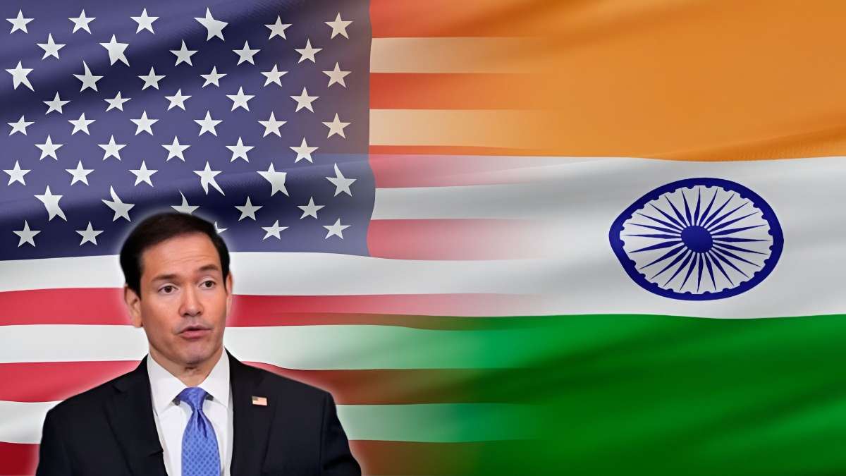 India and United States flags