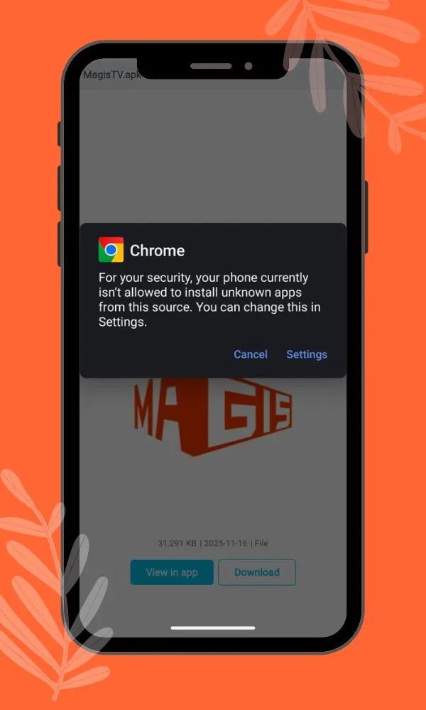 Magis TV অ্যাপ্লিকেশন